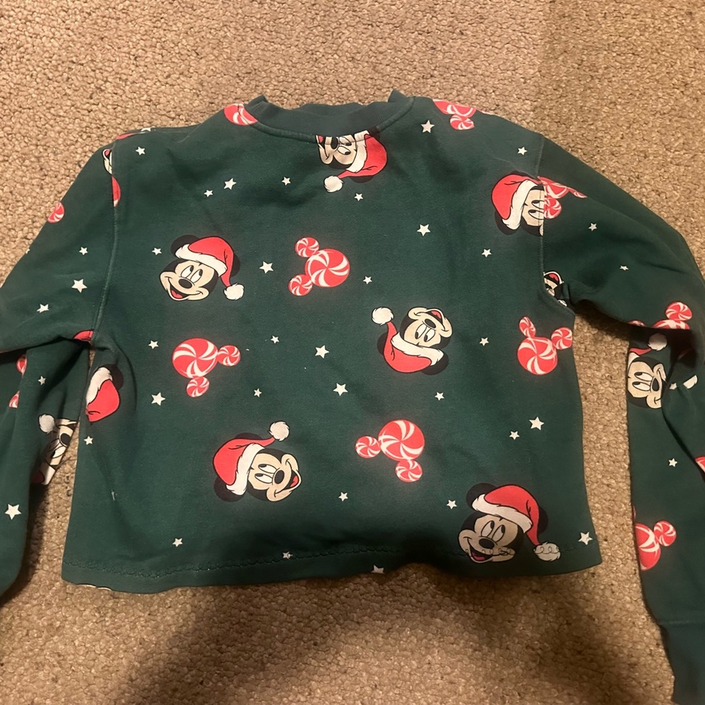 Disney Mickey Mouse cropped sweatshirt